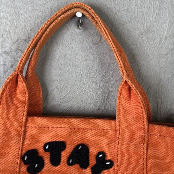 The Marc Jacobs Tote Bag Womens Orange Canvas Magda Archer Stay Fresh Crossbody - Picture 11 of 16